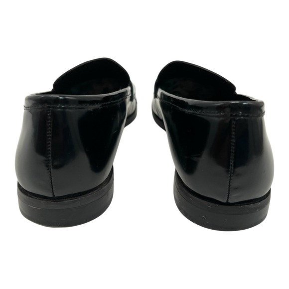 Banana Republic Factory Black Leather Classic Penny Loafers Flats Women’s 9 - Picture 9 of 16